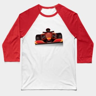 Red Sports Car Baseball T-Shirt